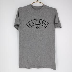 Baileys Grey / Gray Women's Crewneck Short Sleeve T-Shirt/ Tee - US Size S - GUC